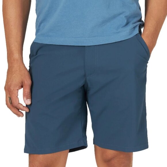 Tek Gear Mens Running Shorts DryTek Size Large Pockets Blue Athletic - Picture 1 of 5